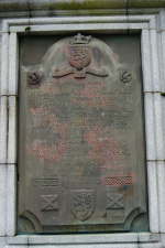 Plaque on Monument